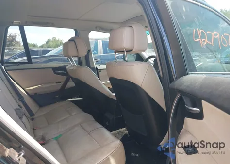 2010 BMW X3 xDrive30I z USA, uszkodzony, nr VIN WBXPC9C47AWJ33316